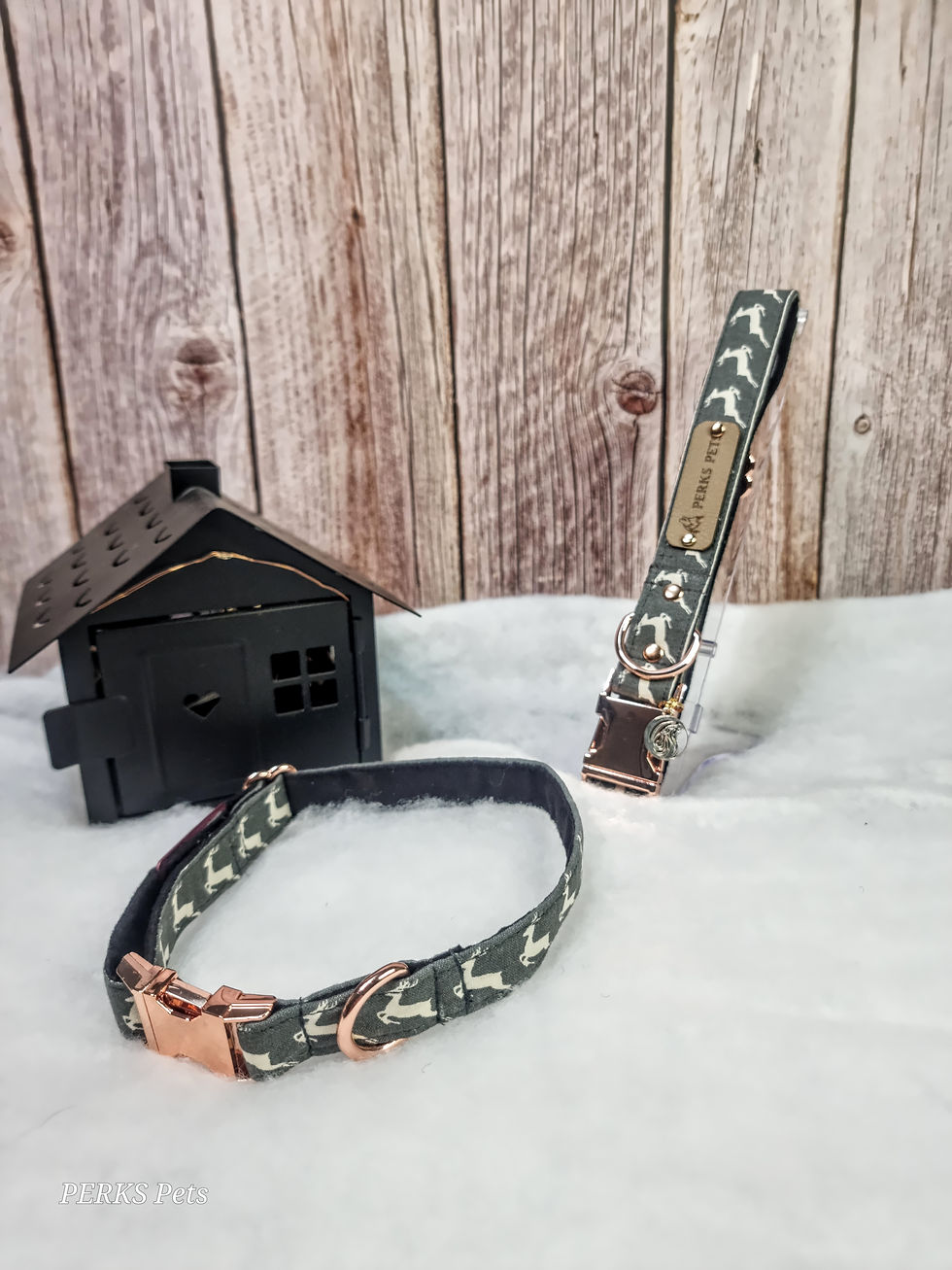 Thumbnail: Prancing Deer Adjustable Collar