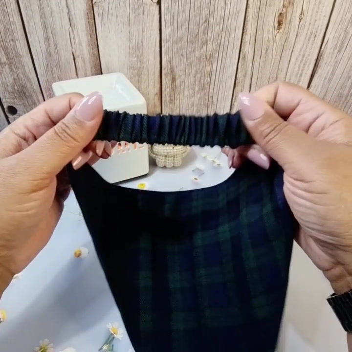 Thumbnail: Black Watch Tartan Stretchy Bandana