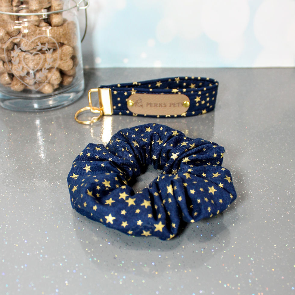 Thumbnail: Starry Night Scrunchie