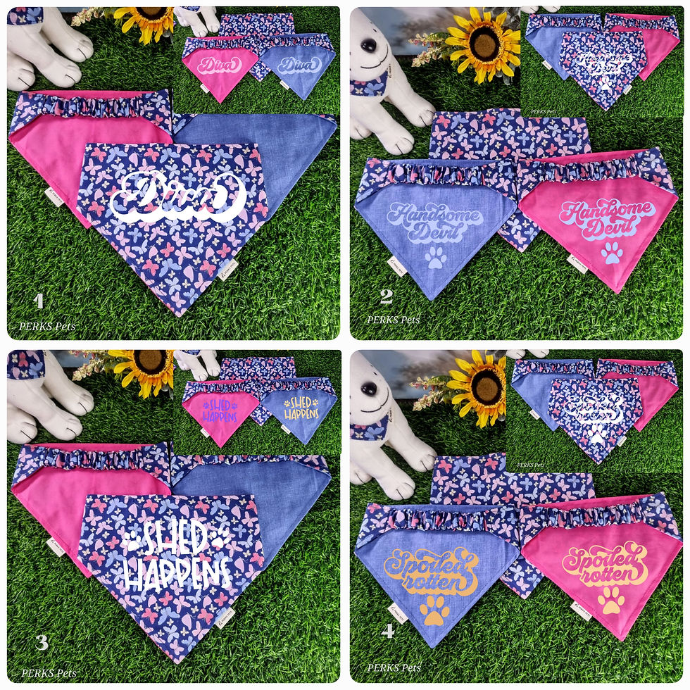 Thumbnail: Flurry of Butterflies Stretchy Bandana