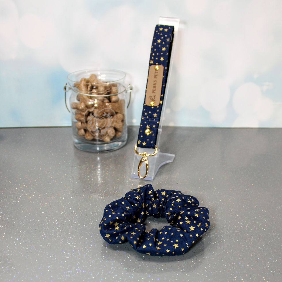 Thumbnail: Starry Night Scrunchie