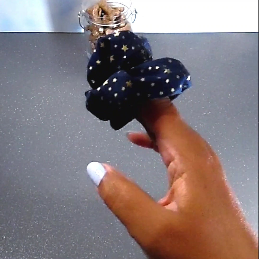Thumbnail: Starry Night Scrunchie