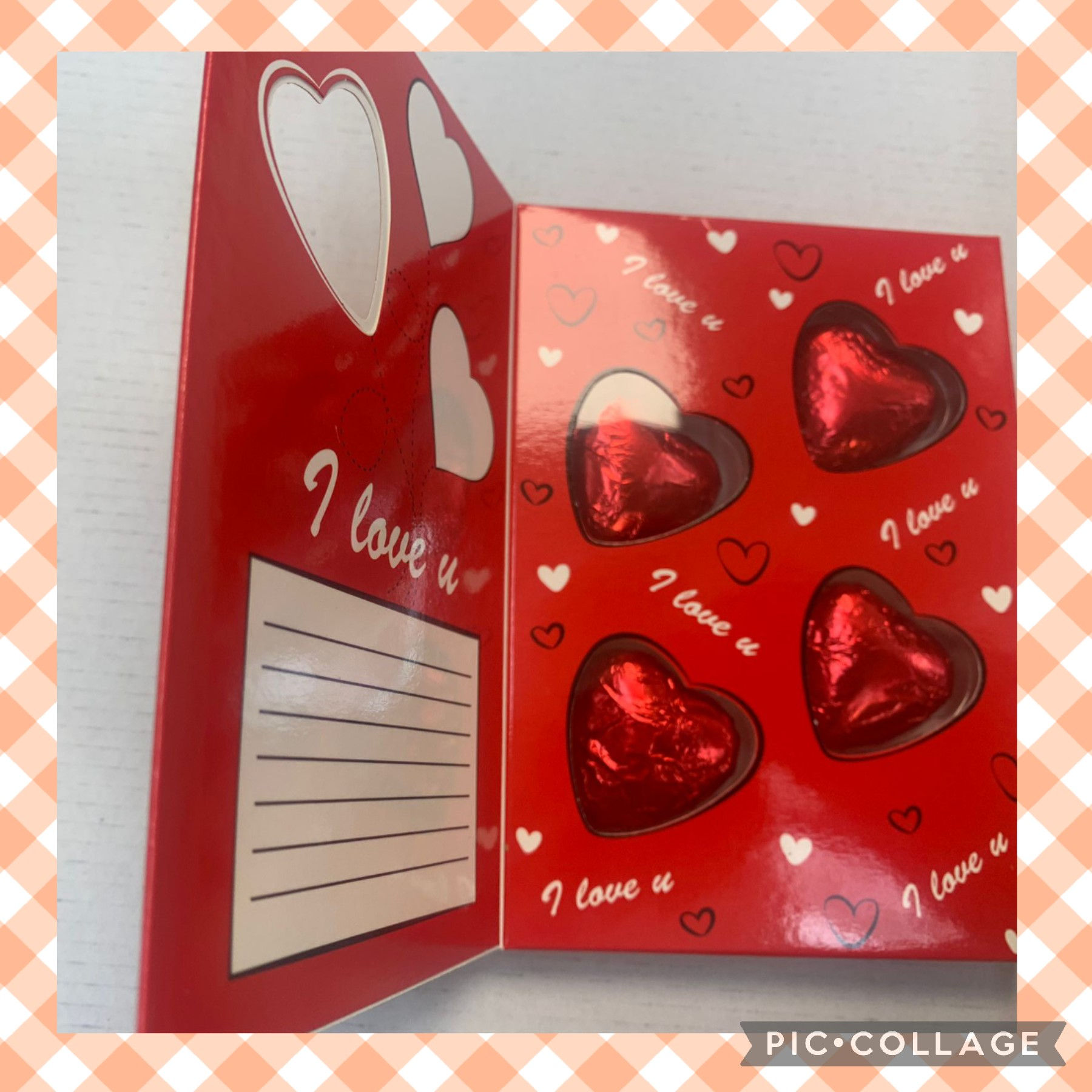 ספר לבבות שוקולד חלב