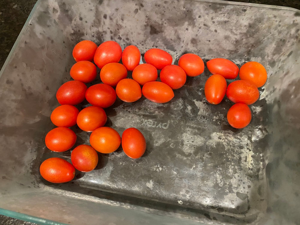 Freezing Cherry Tomatoes