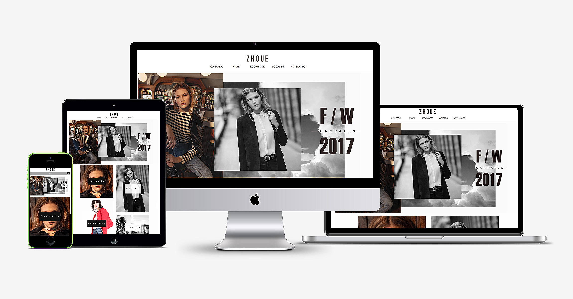DISEÑO WEB - Zhoue