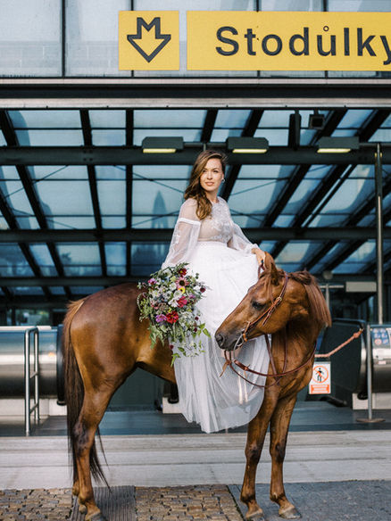 Svatba na koni?