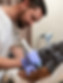 Man receiving Shockwave Therapy by Provider
