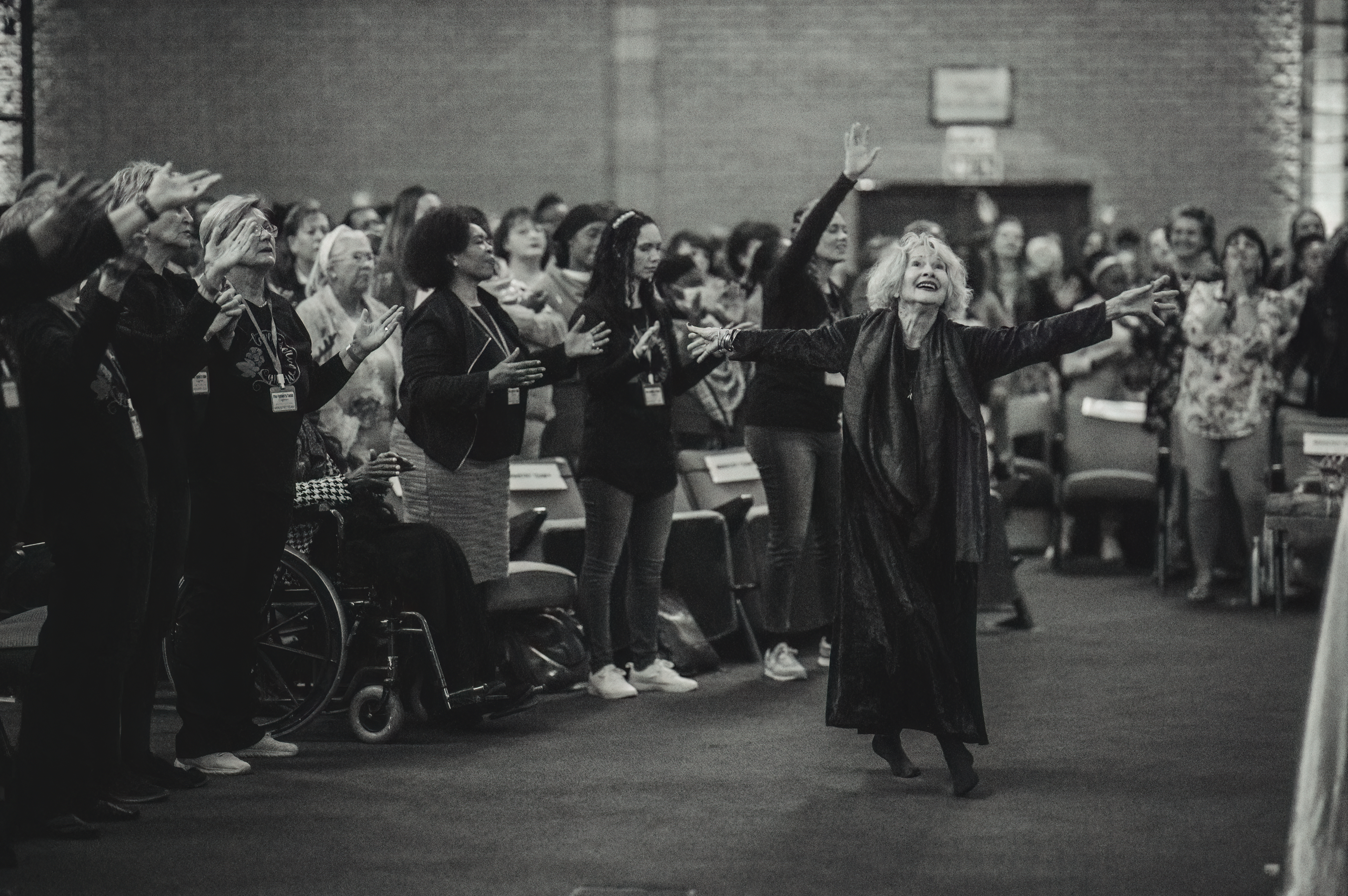 Women gathered at a King's Daughters of Excellence event