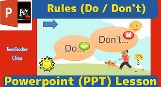 Rules powerpoint ppt lesson
