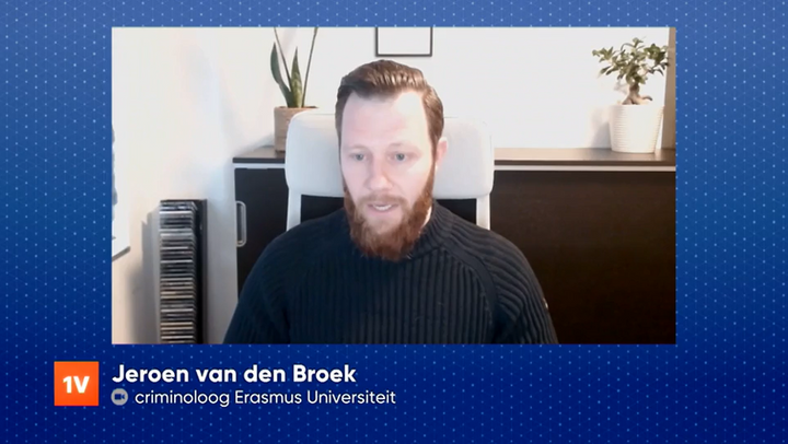 Criminoloog Jeroen van den Broek