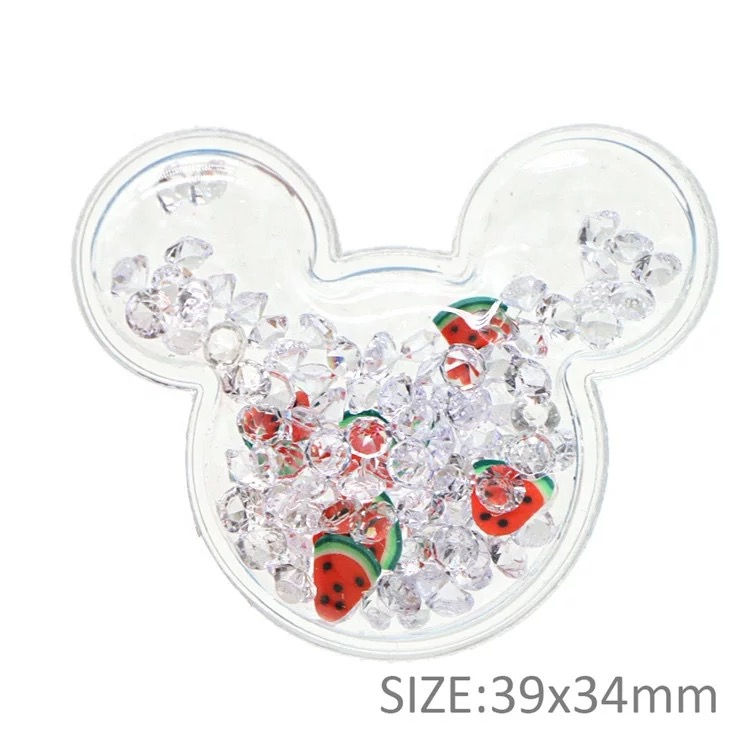Thumbnail: Mini DIY clear inflated mouse shaped Shaker set of 8 