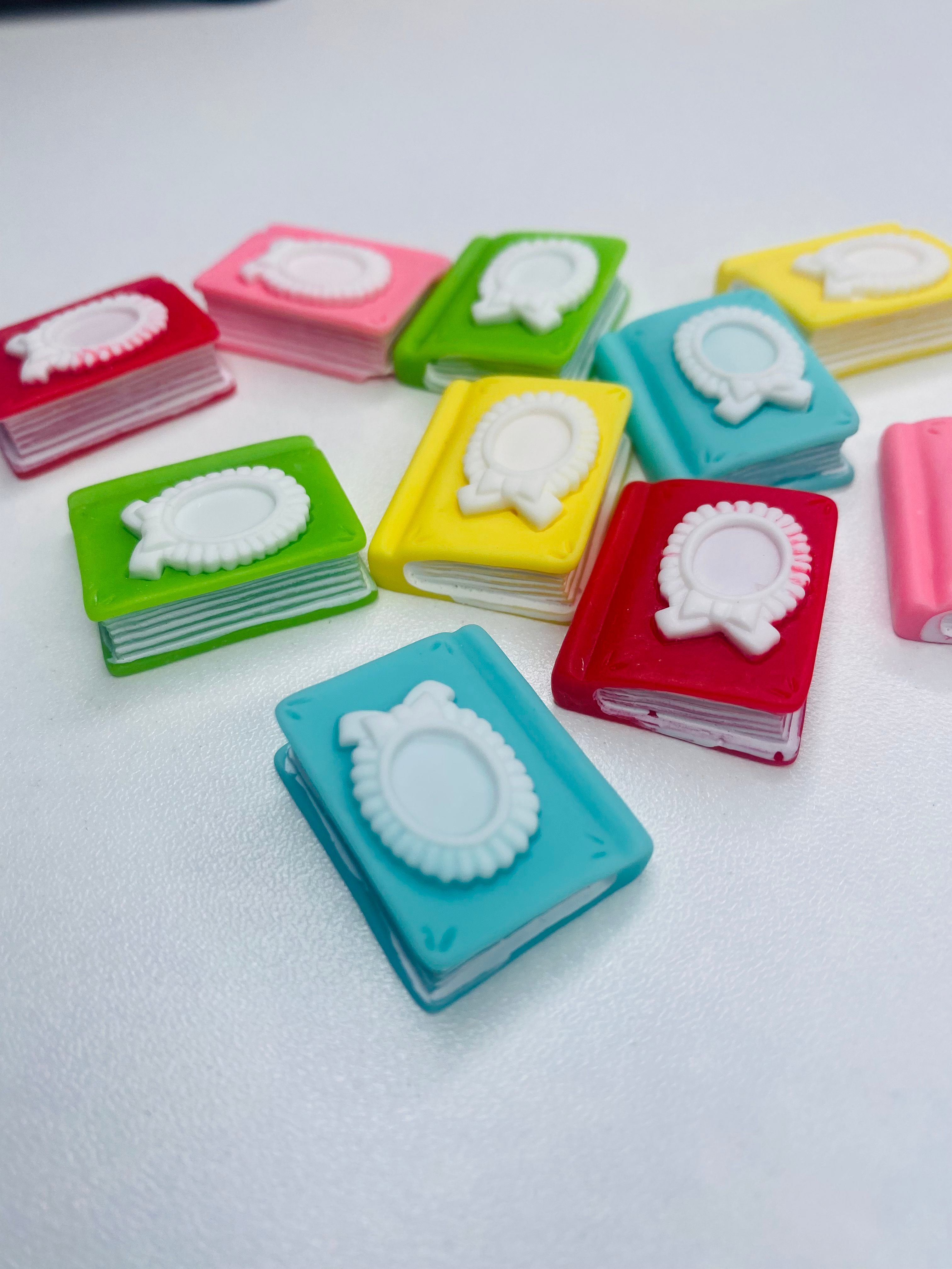 Mini Book Flatbacks set of 10