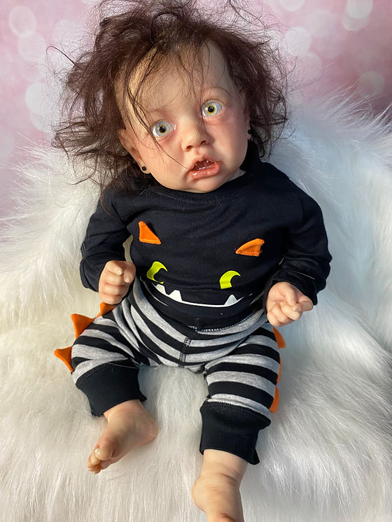 Saskia by Bonnie Brown, custom Saskia, toddler reborn doll