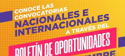 Boletín de Oportunidades