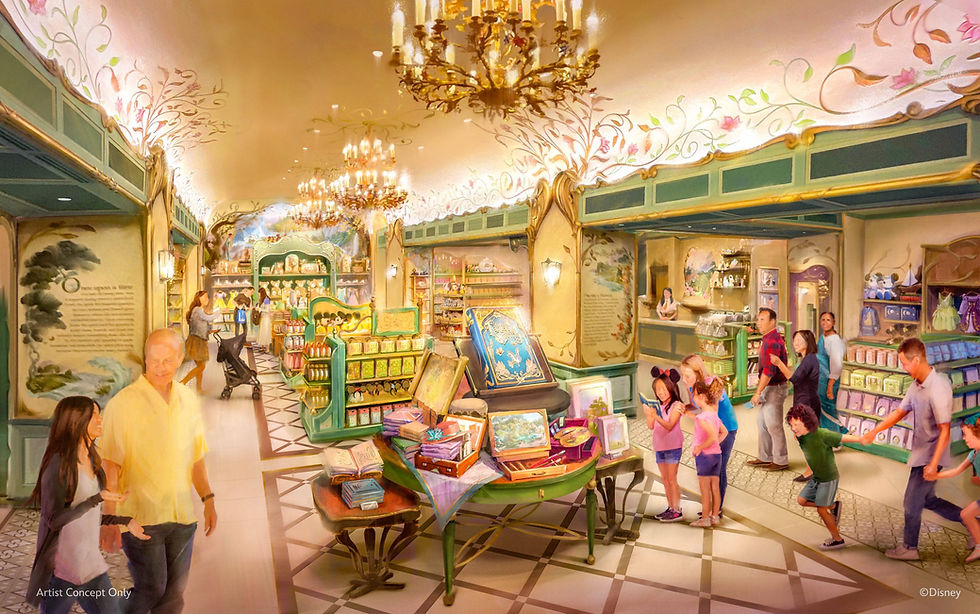 concept art of Fantasy Springs Gifts