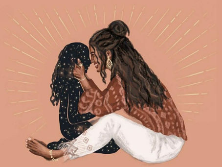 When a child becomes the mother, she loses the mother