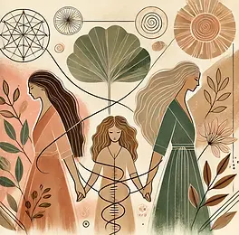 DALL·E 2025-08-26 11.11.27 - An artistic illustration representing the bond between mother