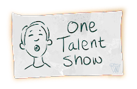 Crepe Paper Ball Note One Talent Show by Traci VW