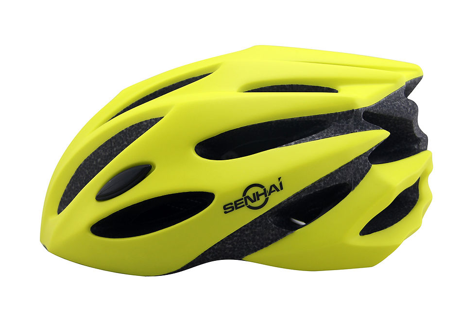 Mountain Biking Helmet - Yellow
