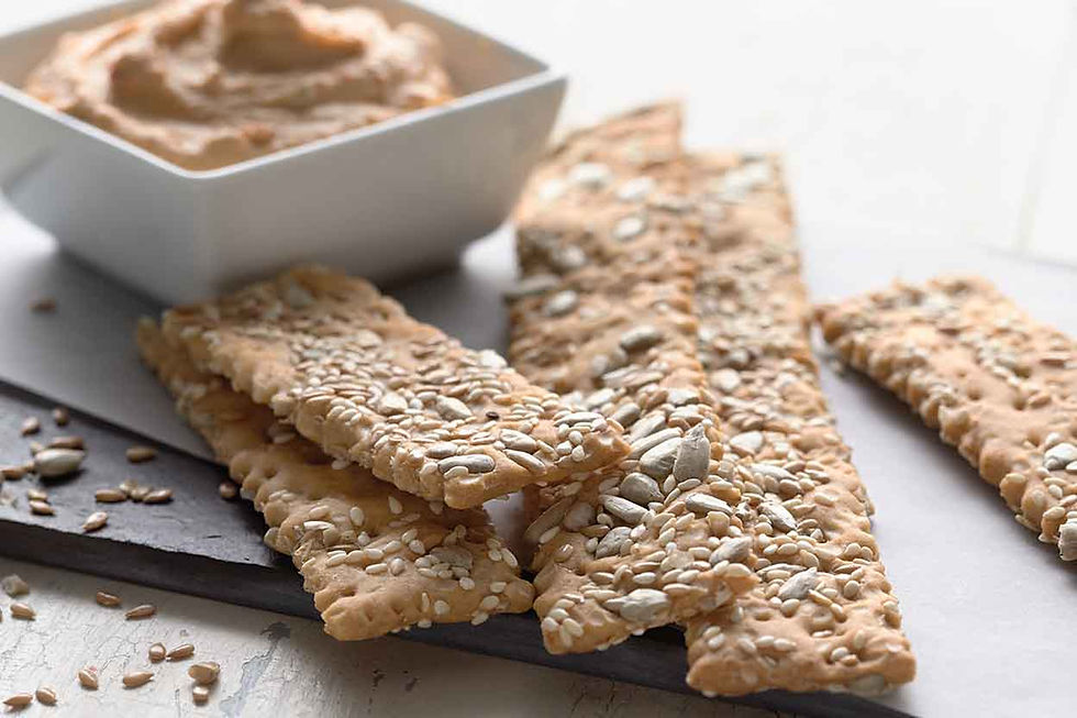 Juice pulp crackers