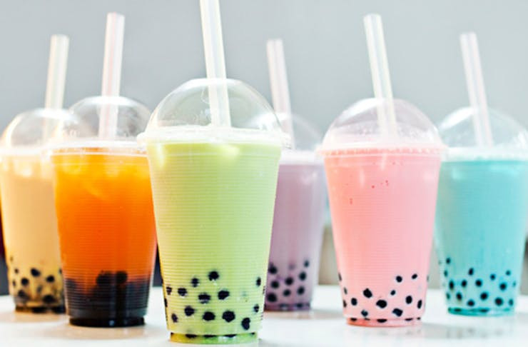 bubble tea - street food - food truck