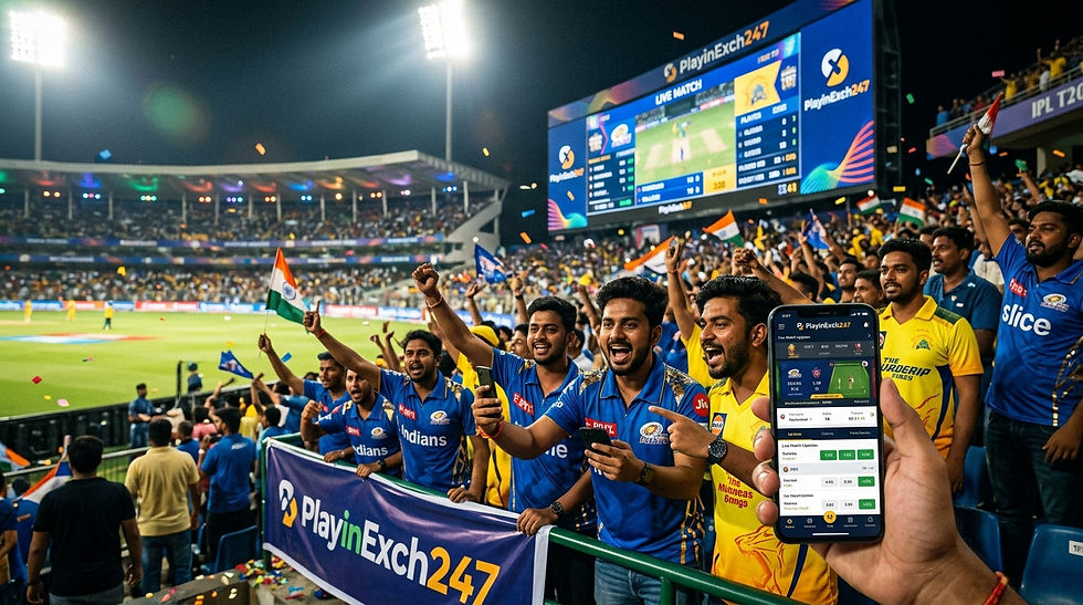 Best Live Cricket Experience on PlayinExch247 During IPL & T20 Matches