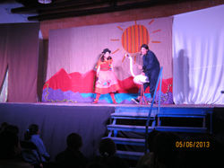 Teatro “El viaje de la niña aymará"