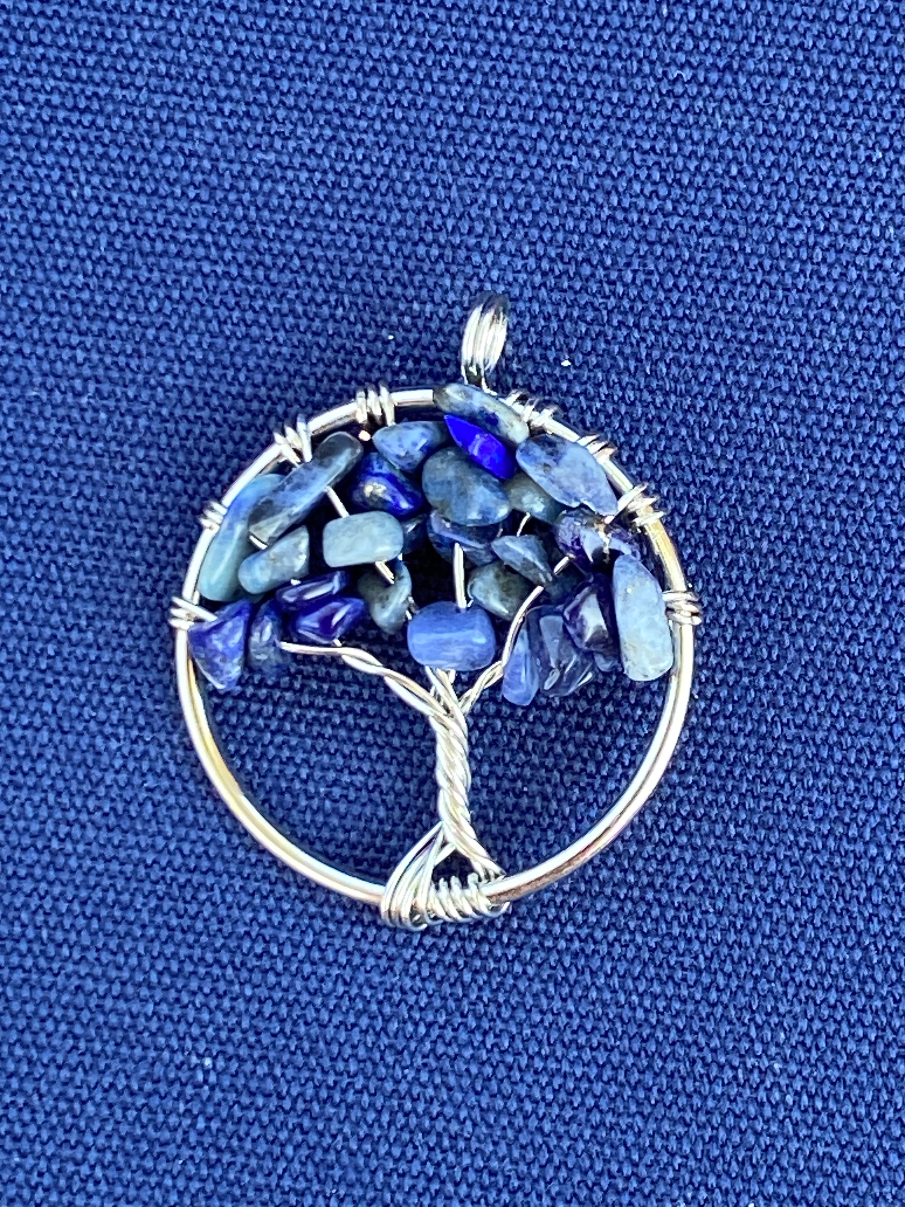 Collana "Albero della vita"- LAPISLAZZULO