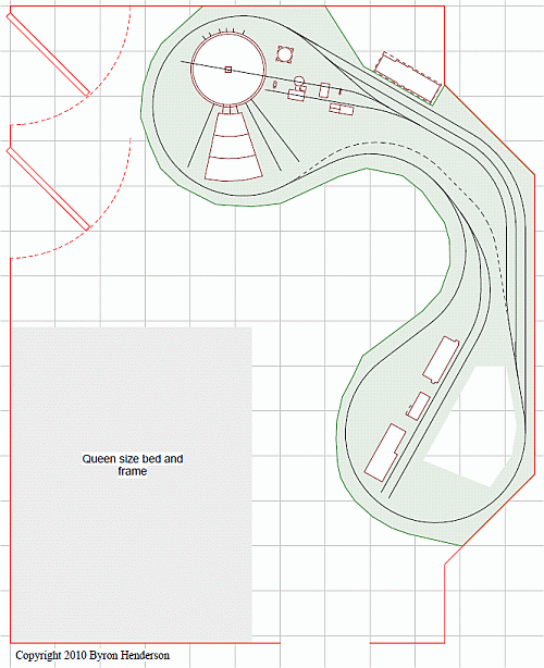 HO Passenger Layout Waterwings Better than a 4X8 HO Engine Termina