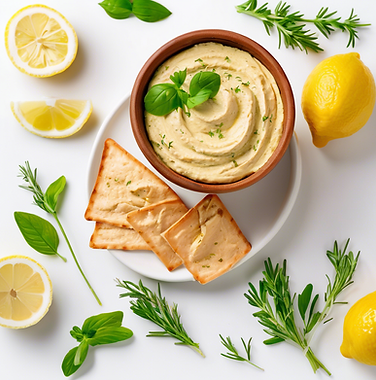 Hummus And Vegetables