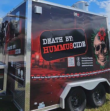Death By: Hummuscide Food Truck Vegetarian Vegan Fresh To Order Ocala Gainesville Inverness