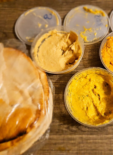 Hummus And Pita Bread