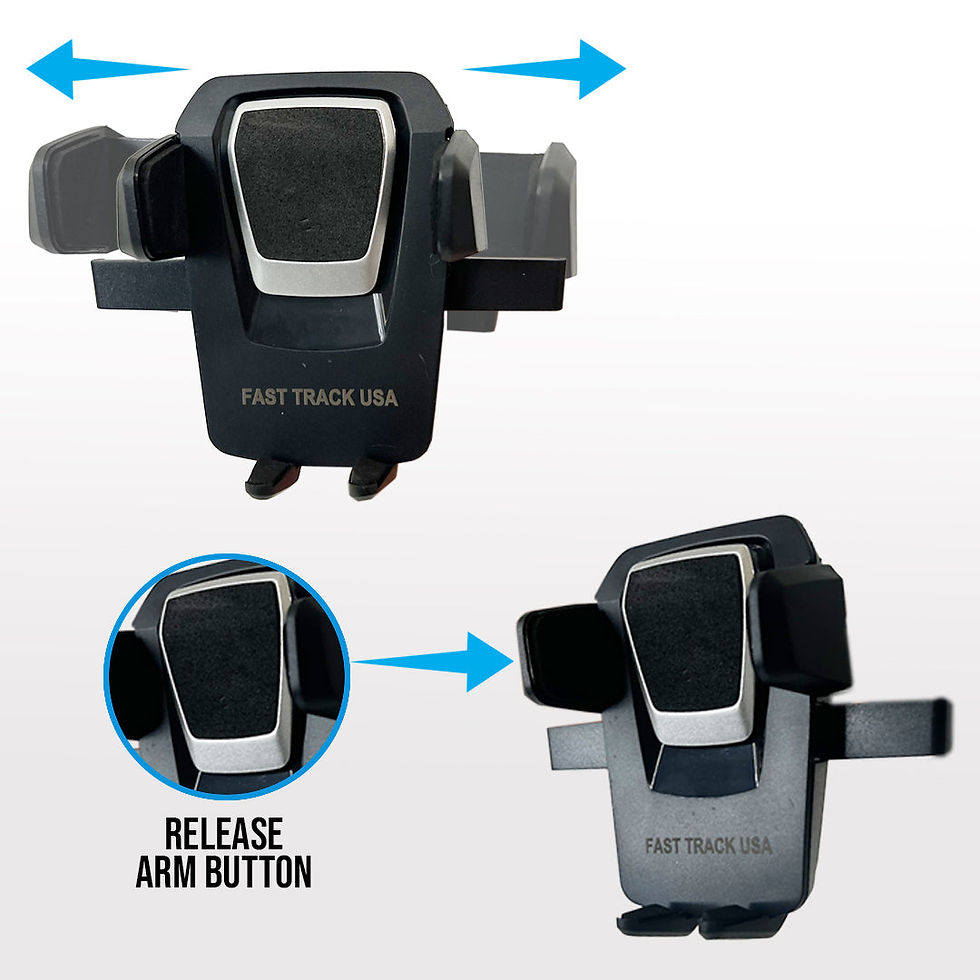 Thumbnail: Car Phone Mount Holder  One Touch Adjustable Long Neck