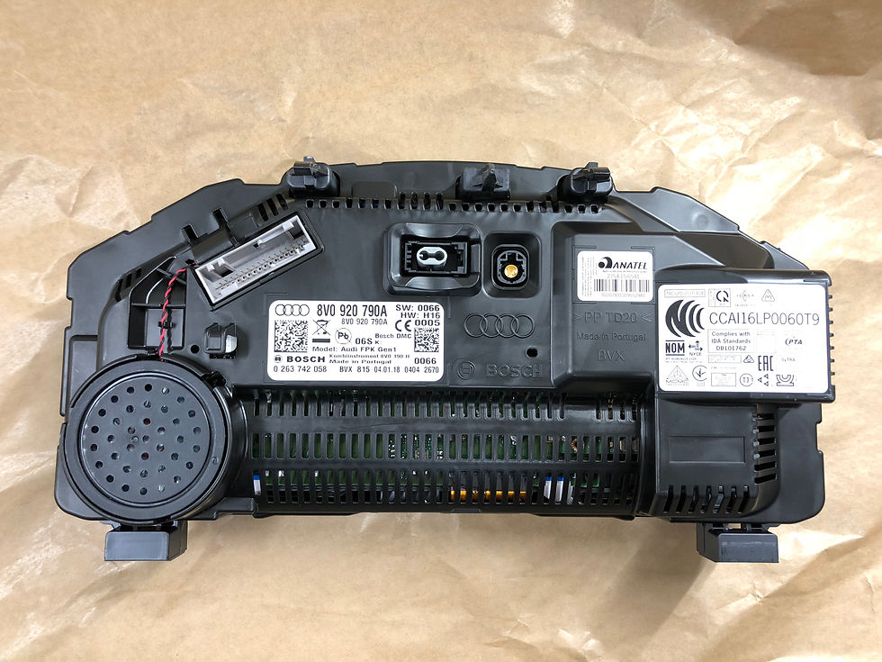 Миниатюра: Виртуальная панель приборов для Audi A3 8V.