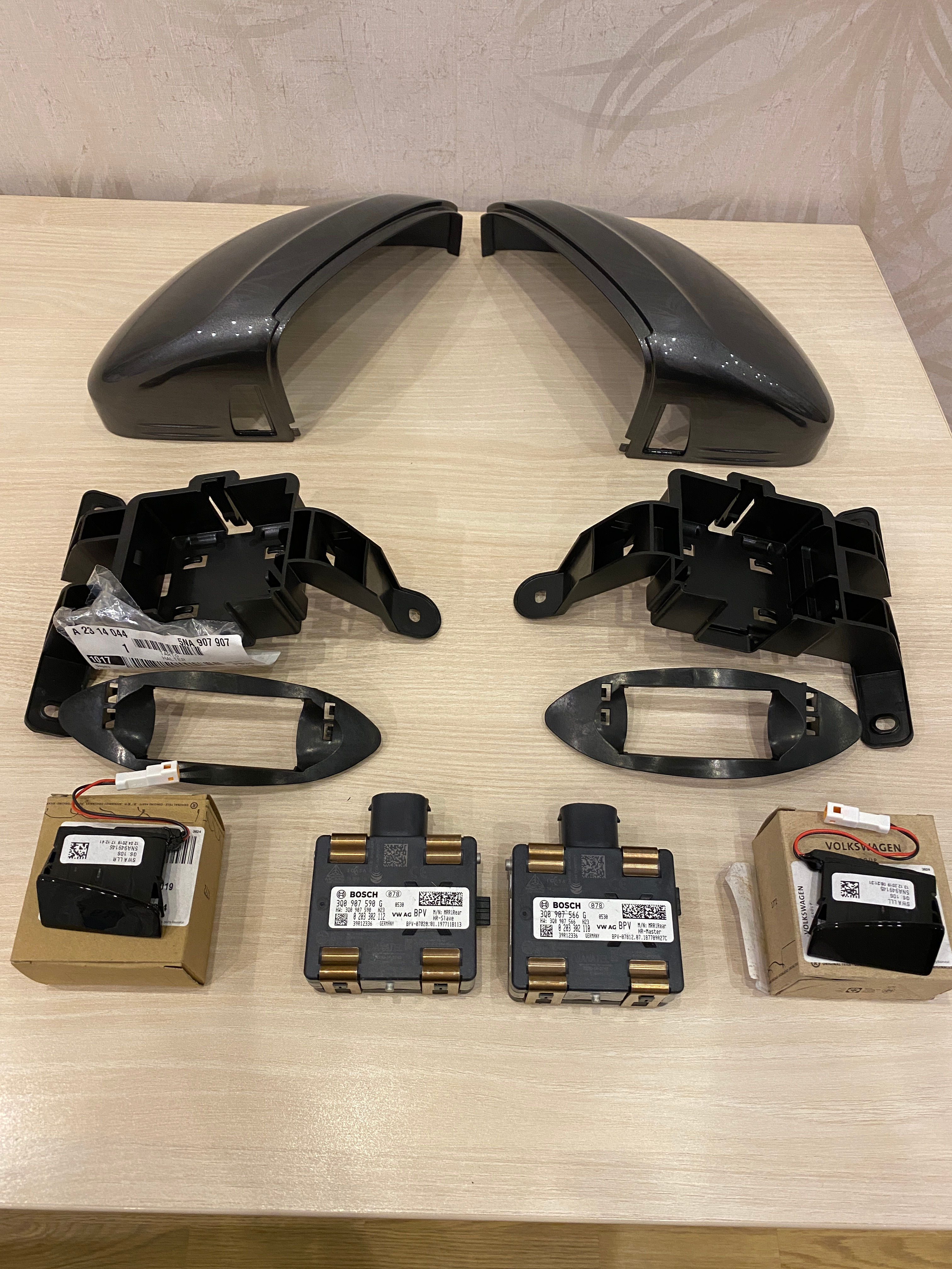 Комплект дооснащения ассиистентами Side Assist/ RCTA для VW Tiguan 2 2016-2021г.