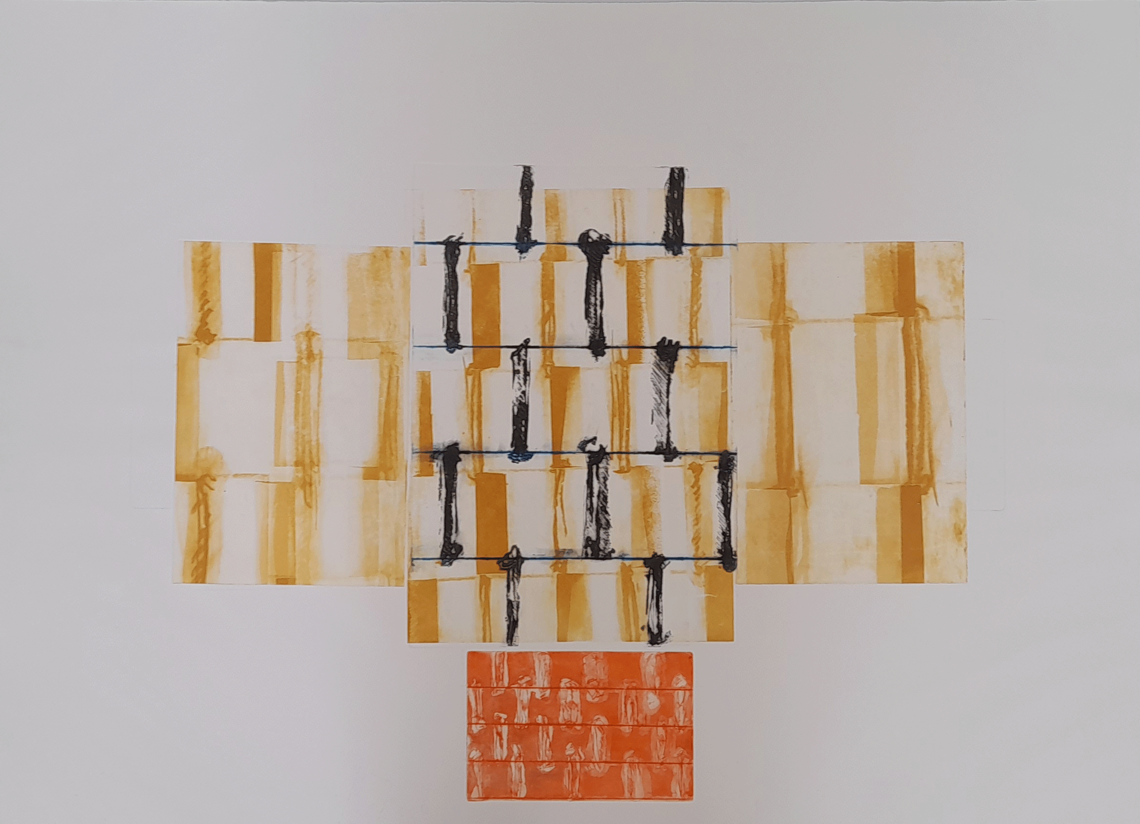 Ombres insaisissables (100 x 70 cm)