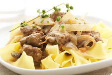 Easy Stroganoff by Gardein