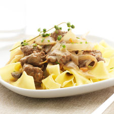 Easy Stroganoff by Gardein