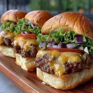 Brisket Smash Burger Slider