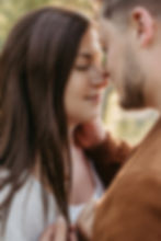 Nahaufname von verliebten Paar