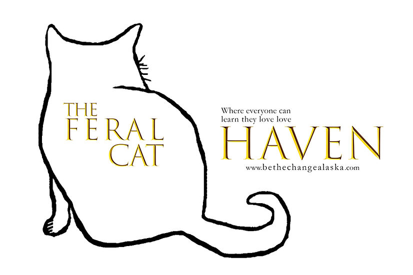 The Feral Cat Haven Logo Alaska Feral Cat rescue and shelter Big Lake Alaska Hannah Kahlma