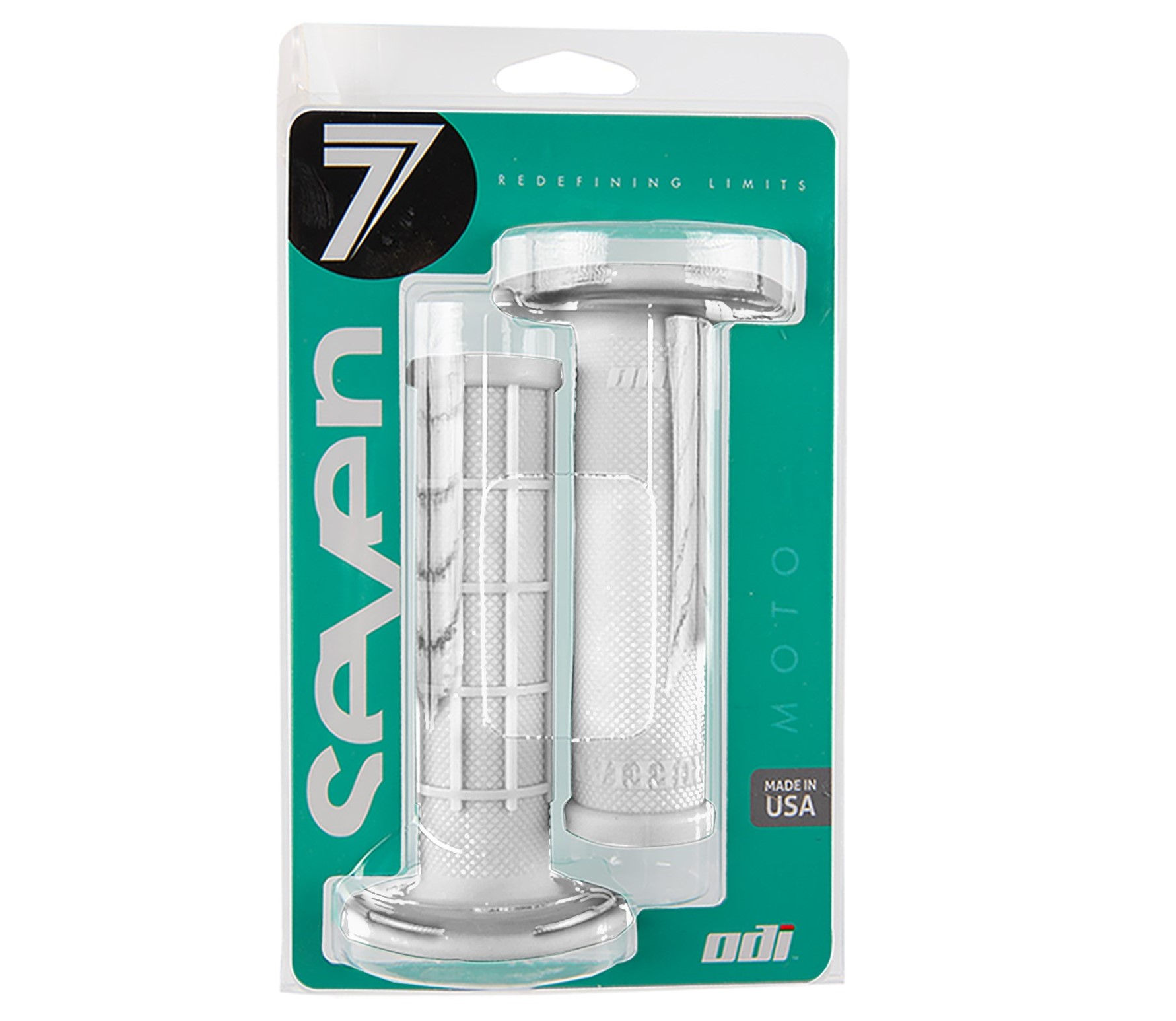 MX BRAND GRIPS WHITE