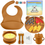 Thumbnail: CHUBOO | Baby Weaning Feeding Set | Silicone Bib | Suction Plate for Children |