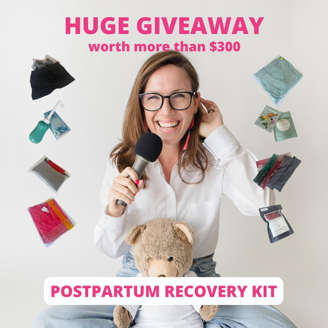Recovery Items Postpartum Recovery Giveaway worth more than $300! | Pregnant and Popped