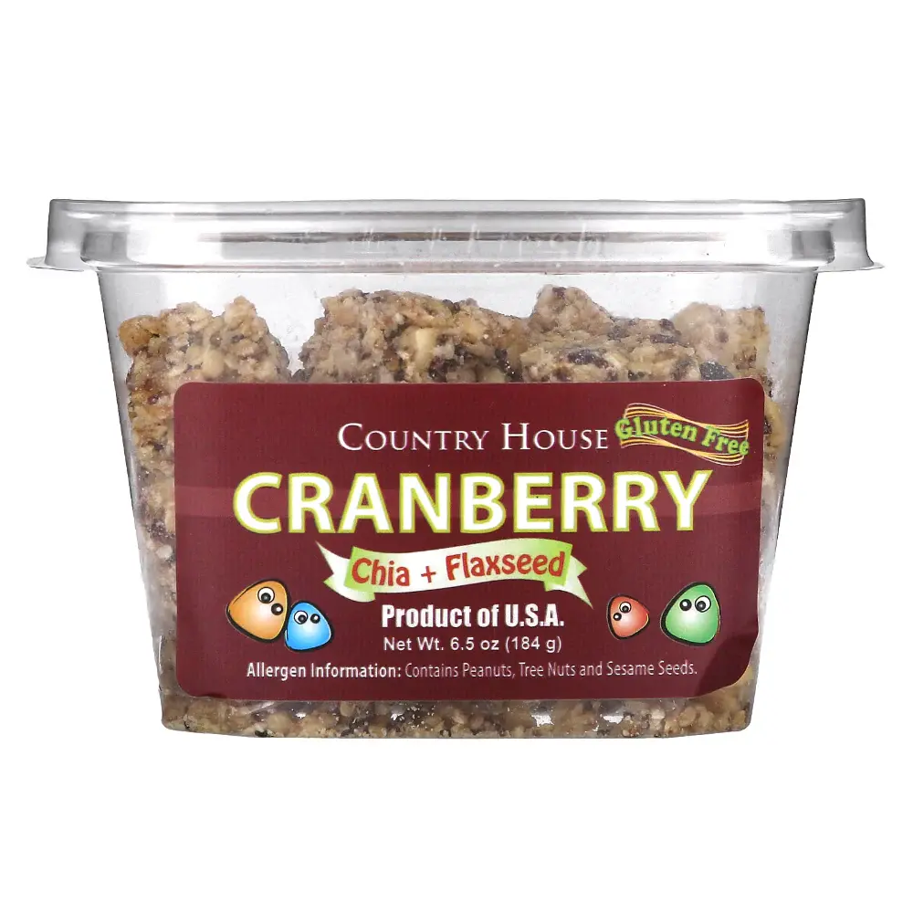 Country House Cranberry Chia + Flaxseeed