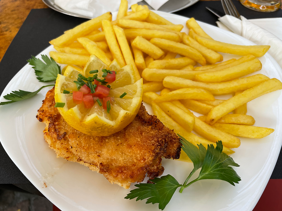 Cordon Bleu with French Fries