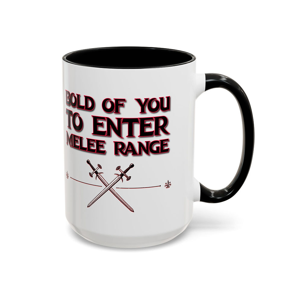 Thumbnail: Bold of You to Enter Melee Range Mug