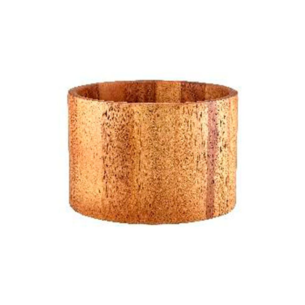 Miniatura: Cuenco recto de madera de acacia