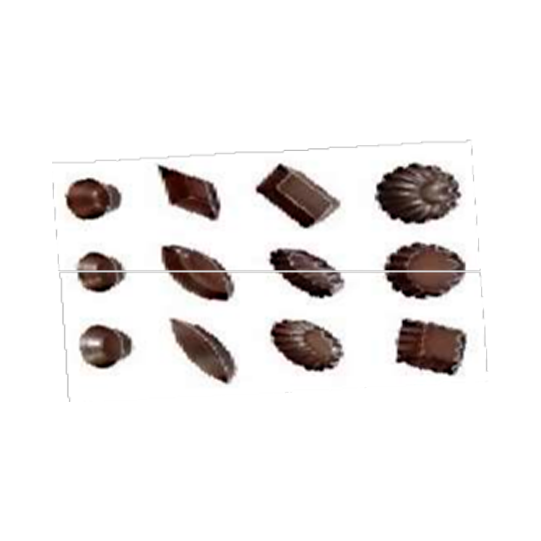 CAJA DE 60 MOLDES A.A. PARA MINI PASTELITOS