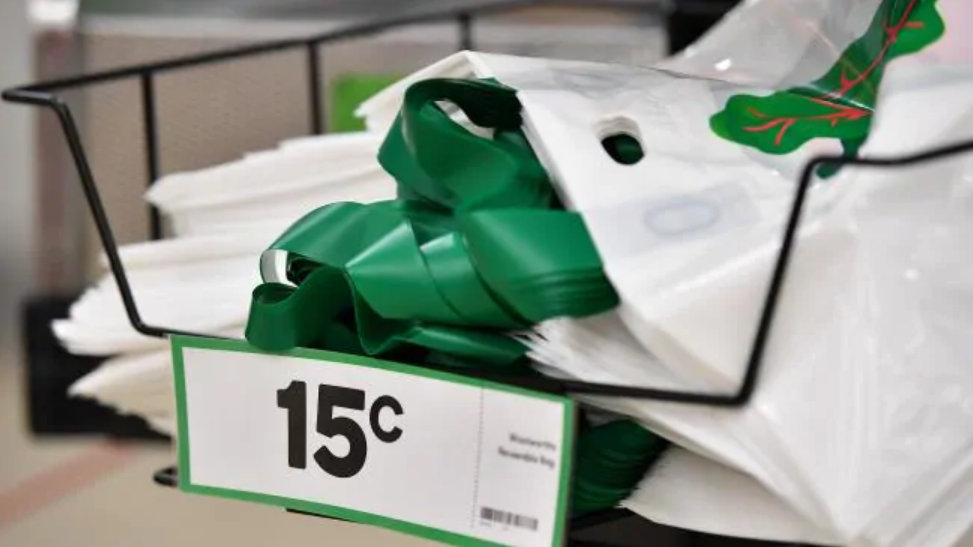 coles green bags